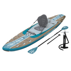 SUP board Bestway Freesoul Elite 6532E  335x84x15cm Φουσκωτή Σανίδα SUP / Kayak με Μήκος 3.35m Τιρκουάζ 6532E